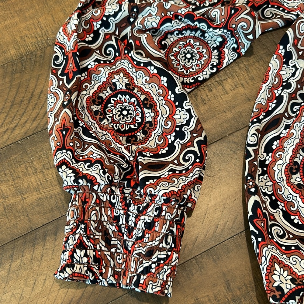 Tommy Hilfiger Women’s Long Sleeve Blouse.  Size Small - Picture 5 of 11